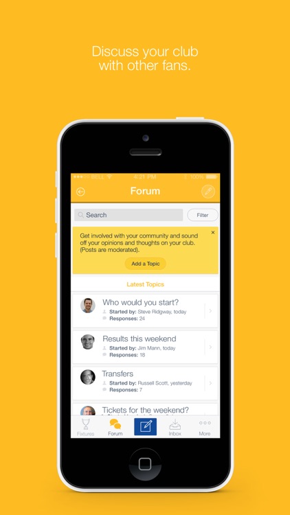 Fan App for Mansfield Town FC