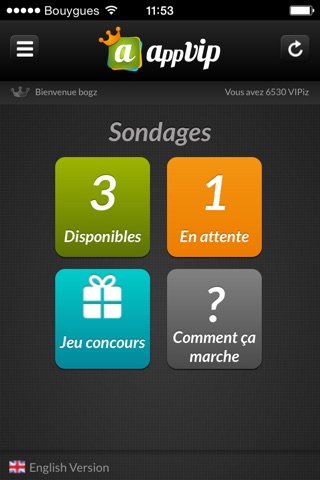 AppVIP - gagnez de l'argent ! screenshot 2