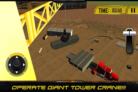 Constructor Bridge Crane Operator 3D Simulator Game screenshot 2