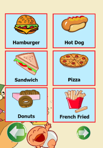 Food and drink English learn screenshot 2