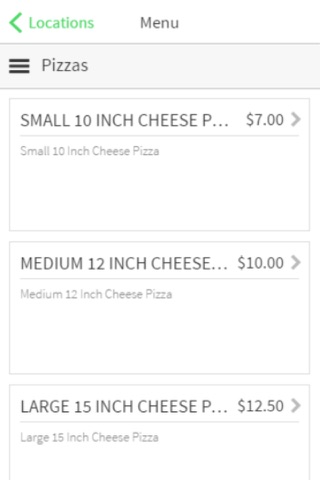 Cheech's Pizza Ordering screenshot 3