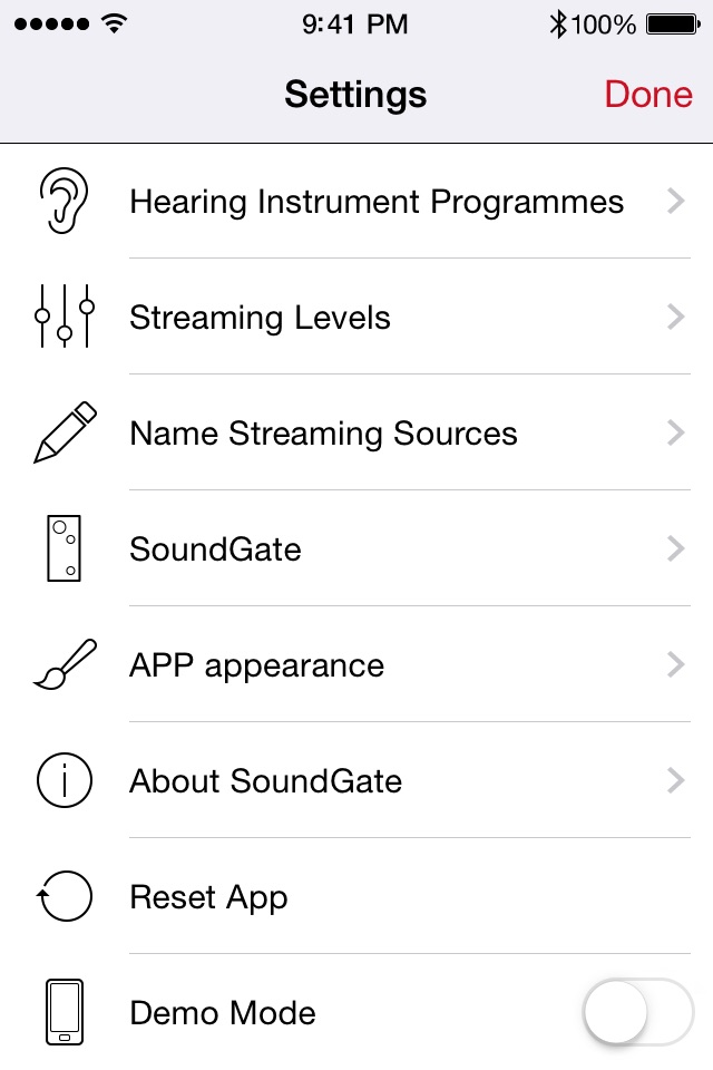 Bernafon SoundGate screenshot 2