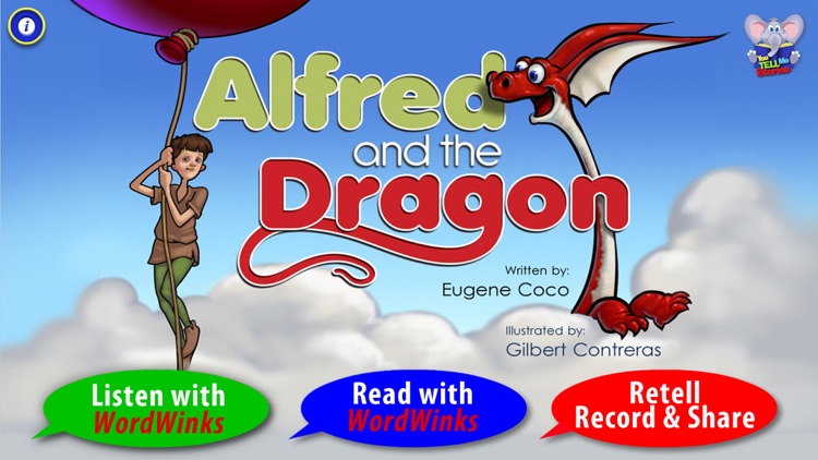 Alfred and the Dragon with WordWinks and Retell, Record & Share