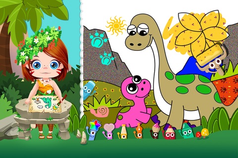 Drawing with Lily - Good Dinosaurs screenshot 3