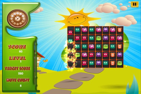 A Xeno Monster Match - Pet Puzzle Matching Game Free screenshot 2