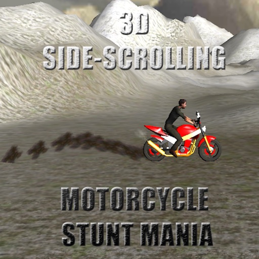 3D Side-Scrolling Motorcycle Stunt Mania icon