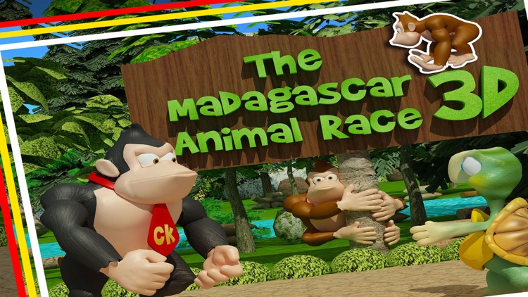 The Madagascar Animal Race 3D -  An Addictive Endless Runner Game