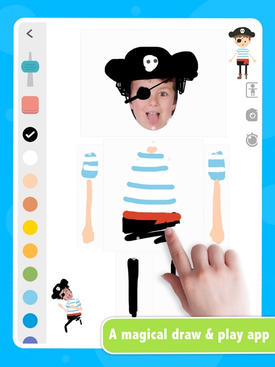 Labo Dancing Kids - A magical draw & play toy app for children 3-6 years old screenshot-0