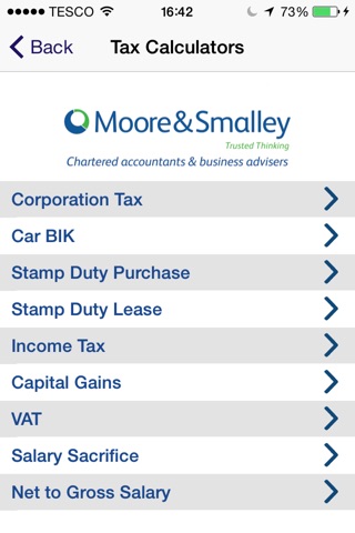 Moore and Smalley Chartered Accountants UK screenshot 3