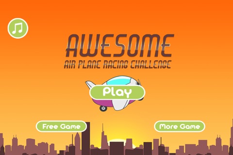 Awesome Air Plane Racing Challenge Pro - cool jet flying action game screenshot 3