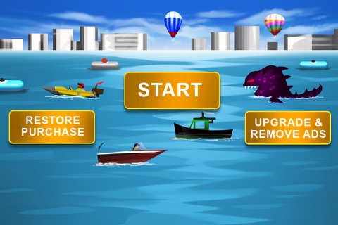 Speedboat Hunter - City Boat Wave Racing screenshot 2