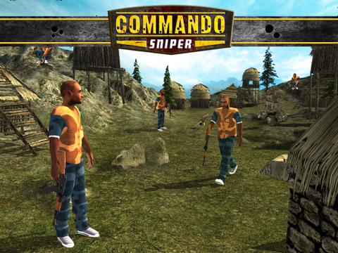 コマンドー陸軍スナイパーシューター - 3D暗殺サバイバルシミュレーションゲームのおすすめ画像1