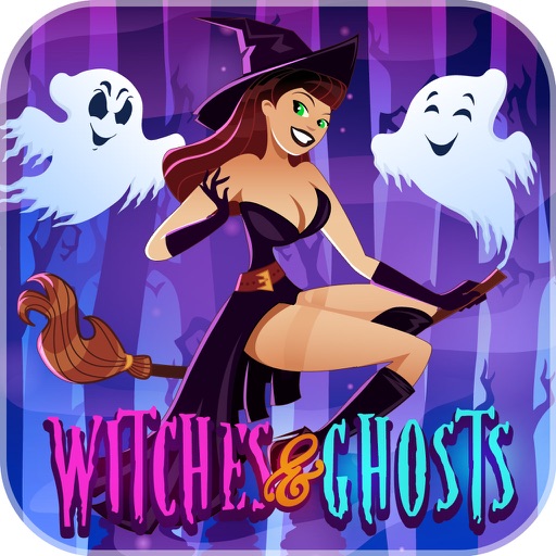 Amazing Halloween Slots Ghosts and Witches - Play Las Vegas Spin and Win Icon