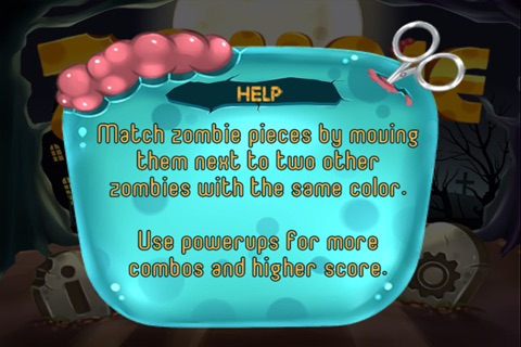 Zombie  Gems Match Saga screenshot 3