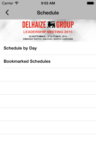 Delhaize Group Events screenshot 3
