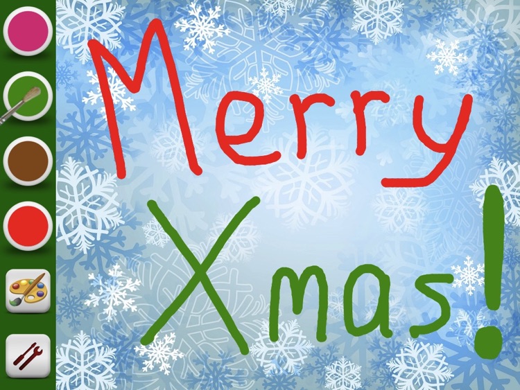 Color Mix Christmas HD (FREE): Learn Paint Colors by Mixing Paints & Drawing Christmass Cards for Santa screenshot-3