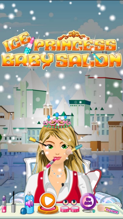 Ice Princess baby Salon - free girls games