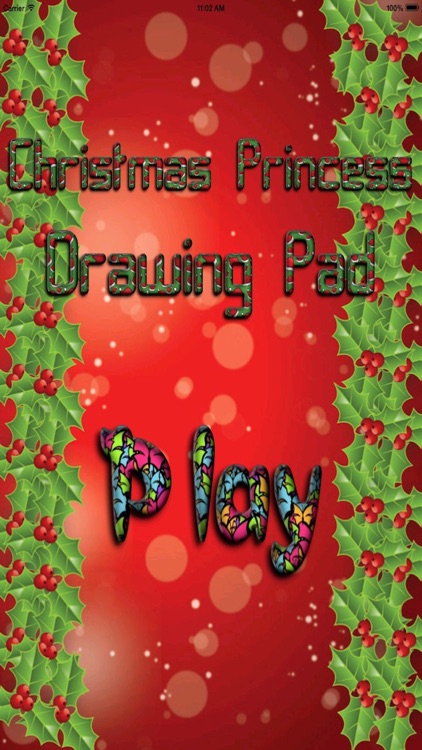 Christmas Princess Drawing Pad For Toddlers