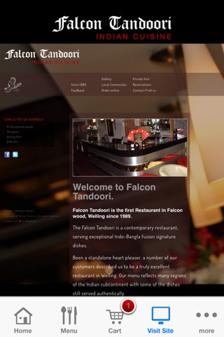 Falcon Tandoori screenshot 4