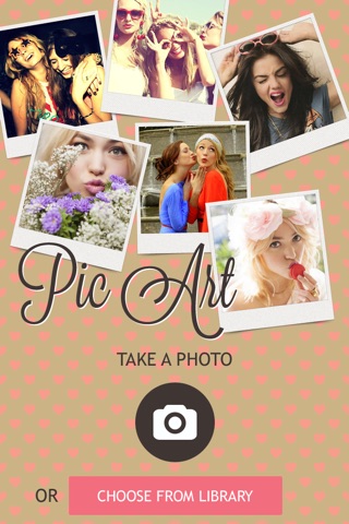 Pic Art The Arty Photo Collages Stamp Scrapbook Editor screenshot 2