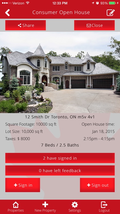 AM Open House - Canada - Simple and Efficient app for Open Houses