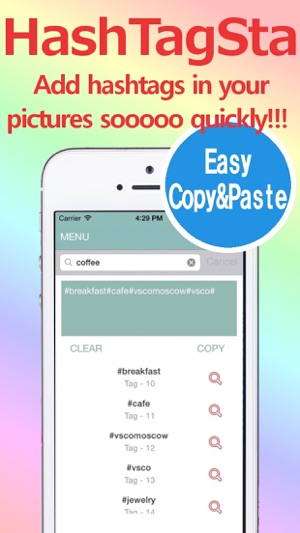 HashTagSta - Tag copy&paste For Instagram-(圖1)-速報App