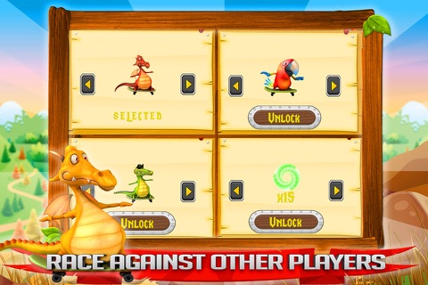 Dragon Racer PRO - Fantasy Skateboard Game screenshot 3