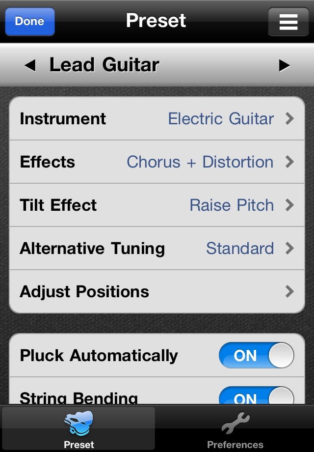 PocketGuitar - Virtual Guitar in Your Pocket screenshot 3