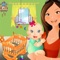 Babysitter Baby Day Care: Feed, Bath, and Dress Up Newborn Baby