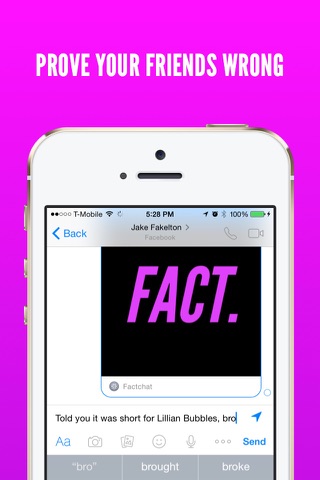 FactChat: make and share gifs from millions of facts screenshot 2
