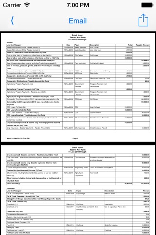 Schedule F screenshot 4