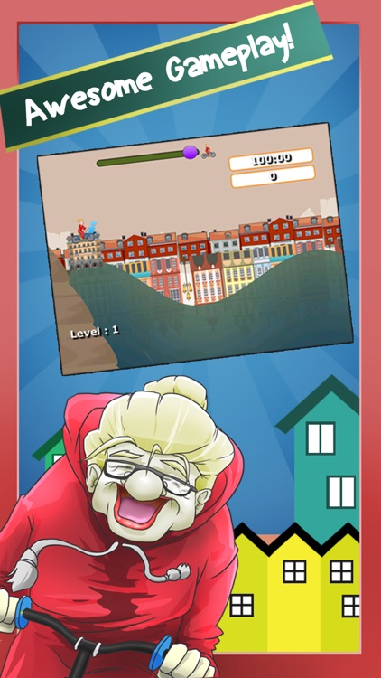 BMX Granny Expert: Street Biker Rush