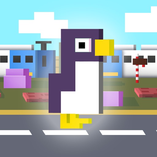 Crossing Penguin - Best Arcade Jump Hopper Game