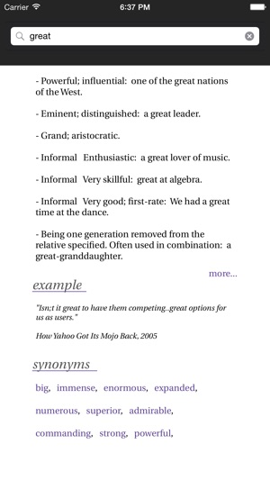Just Words dictionary and thesaurus(圖2)-速報App