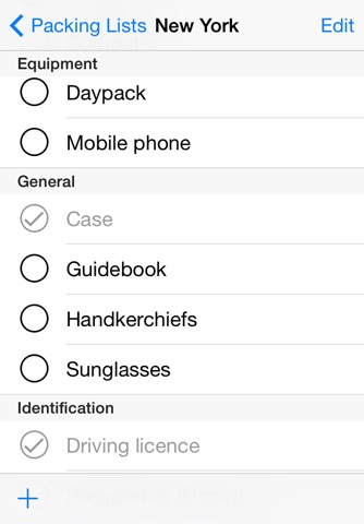 PackingList - Enjoy Packing For Your Holidays! screenshot 3