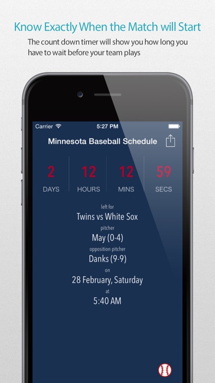Minnesota Baseball Schedule Pro — News, live commentary, standings and more for your team!