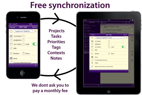 Task Pad+ Project Management made simple plus free sync screenshot 2