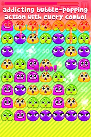 Jelly Pop King! Popping and Matching Line Game! screenshot 2