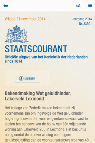 Officiële Bekendmakingen screenshot 4