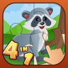 4 in 1 Fun Zoo Games Pro - Download One of the Best Learning & Educational Activities App for Kids & Toddlers - Includes Painting and Coloring Book, Matching the Picture Game, Connect The Dots & Animal Jigsaw Puzzles - Easy for Children to Play