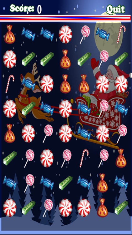 Santa's  Candy Match Mania - Sweet Christmas Connect FREE! screenshot-4