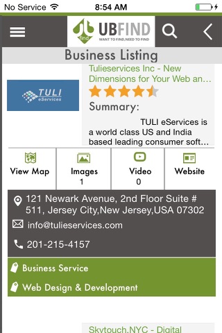 Ubfind Business Listing screenshot 4