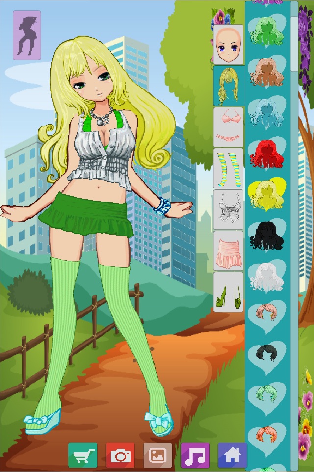 Anime Dress Up - Cute Fashion screenshot 3