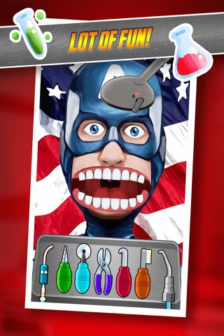 Superhero Dentist Adventure Free 2 - The Drilling Continues screenshot 2