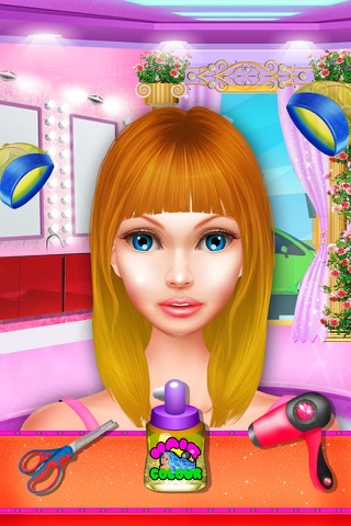Hair Style Spa Salon Free hair spa and makeover game screenshot 4