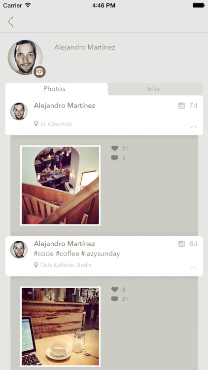 Peopls – Find your friends on Twitter, Instagram, Flickr, Tumblr and others screenshot-3