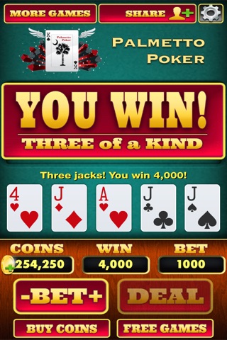Palmetto Poker screenshot 3