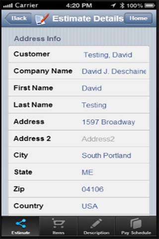 Roofing Estimator Pro Mobile screenshot 3