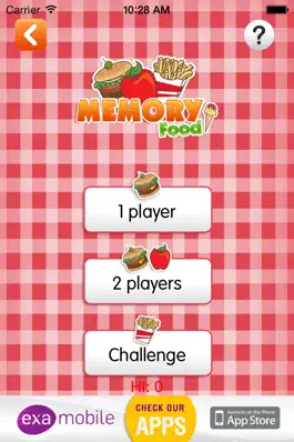 Game screenshot Memory: Food & Restaurants apk