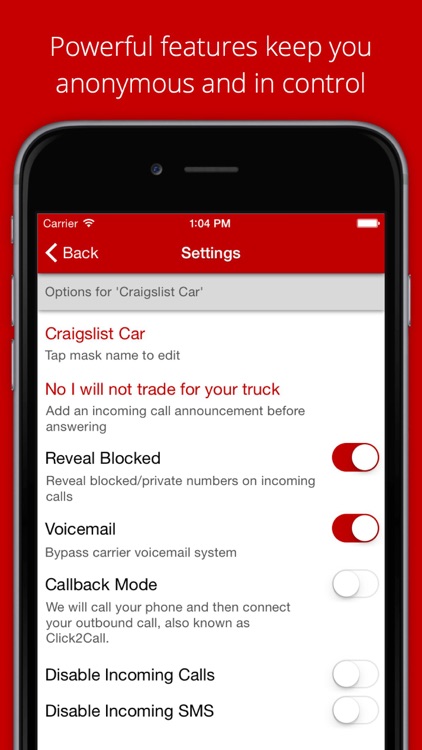 Callmask - Free Private Number for Texting and Calls screenshot-4